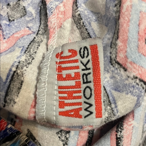 VTG Athletic Works Multicolor Fabric Joggers - Picture 2 of 6
